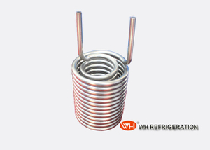 Titanium Tube Helical Coil Heat Exchanger For Swimming Pool / Sea Water