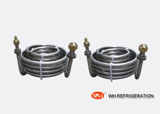 Stainless Steel 304 Tubing Coil Heat Exchanger For Vessel / Swimming Pool Equipment