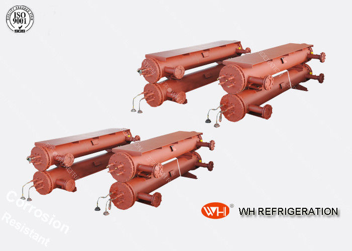 WH Best Sellers Copper Tubing Shell Factory Coil Evaporator 10kw Industrial Heat Exchanger