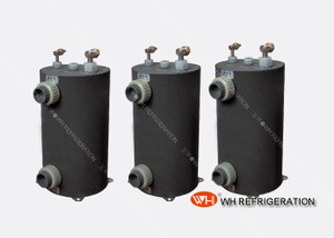 Shell And Tube Swimming Pool Heat Exchanger , Titanium 15KW Tubular Heat Exchanger