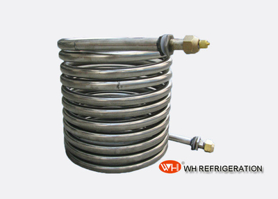 Fresh Water Cooling Stainless Steel Condenser Coil For Water Chiller