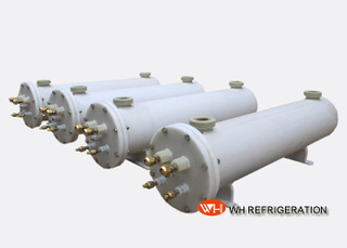 Tube Type Water To Air Heat Exchangers For SPA High Pressure Anti Corrosion