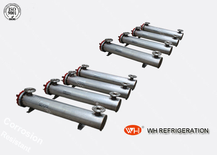 ISO Certification Bundle Heat Exchanger Refrigeration Shell Tube Evaporator Liquid To Air Heat Exchanger