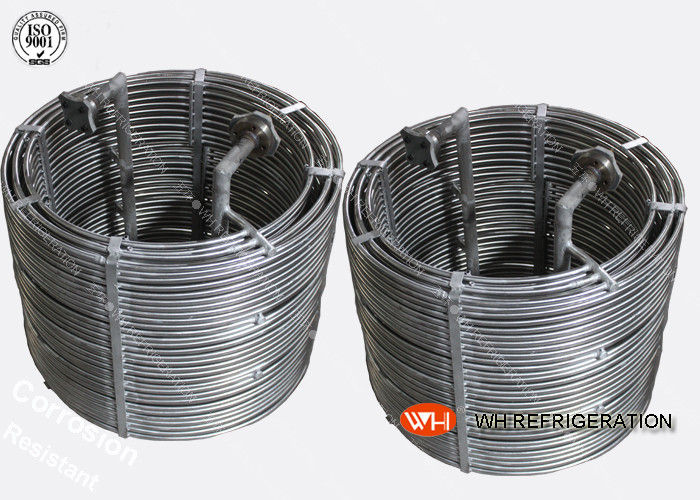 316 Stainless Steel Wort Chiller Evaporator Condenser Coils High Heat Transfer