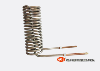 1.5HP To 5.0HP Seawater Coil Heat Exchanger With Titanium Tube