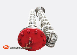 8.0HP Capacity Sea Water Marine Heat Exchanger With Seamless Titanium Tube