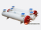 Shell &amp; Tube Water Chiller Heat Exchanger , Shell And Tube Condenser For Cooling Industry